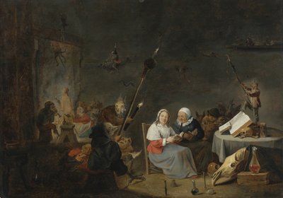Häxans sabbat av David Teniers the Younger