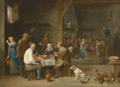 Skinkmiddagen av David Teniers the Younger