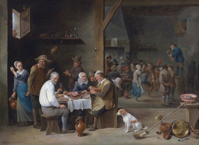 Skinkmiddagen av David Teniers the Younger