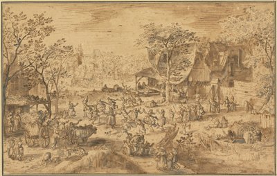 Bonde Kermis av David Vinckboons