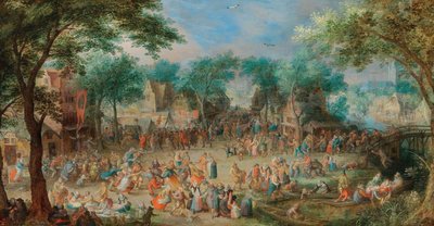 Byfest av Saint George. av David Vinckboons