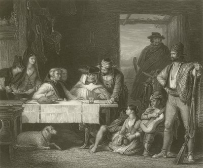 Ett gerillakrigsråd av David Wilkie