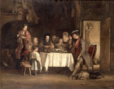 Grace Before Meat, 1839 av David Wilkie