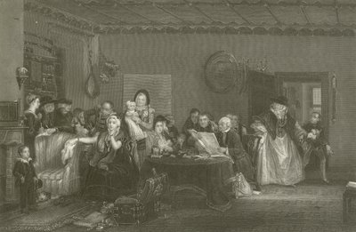 Läsning av testamentet av David Wilkie