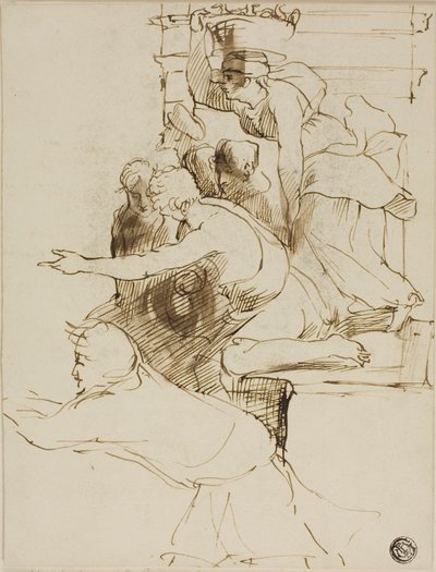 Skiss från Escurial av David Wilkie