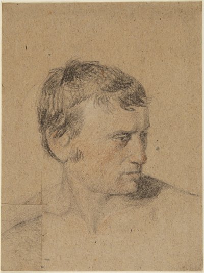 Studie till kung Alfred i kohjordens stuga av David Wilkie
