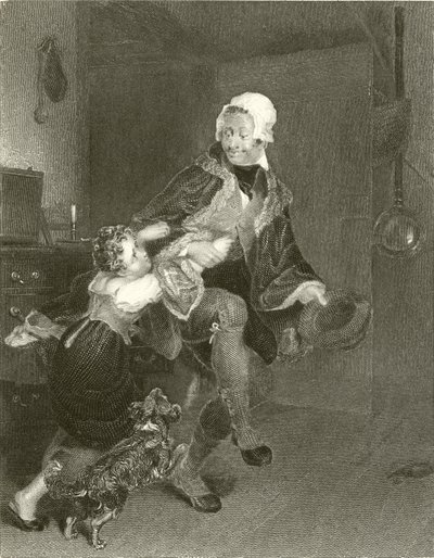 Ungkarls farbror av David Wilkie