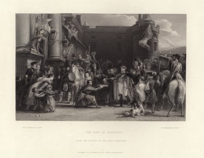 Kungen i Holyrood av David Wilkie