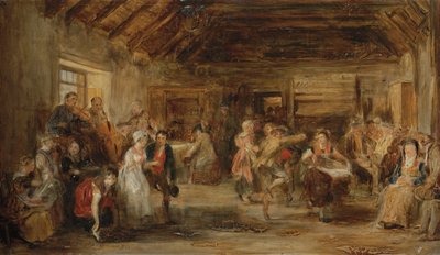 Penny Wedding, A Sketch, 1830 av David Wilkie