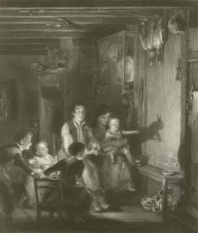 Kaninen på väggen av David Wilkie