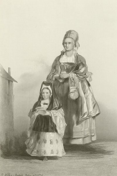 Senoritta och hennes sjuksköterska av David Wilkie
