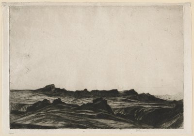 Arran Peaks av David Young Cameron