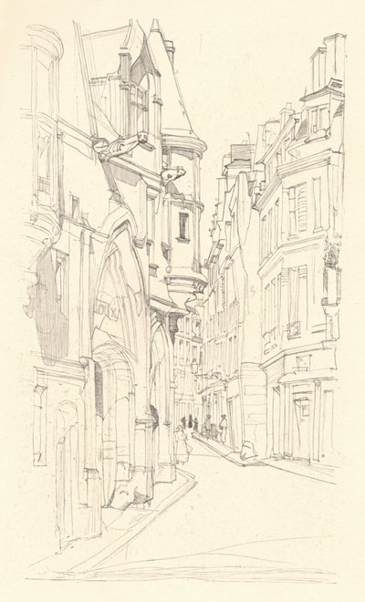 Sens Hotel, 1915 av David Young Cameron