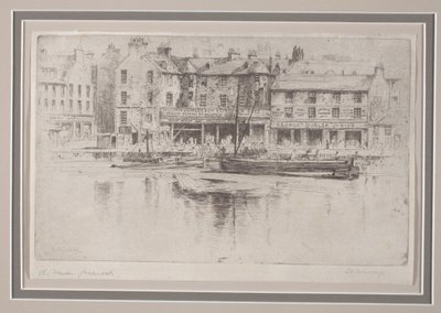 Gamla hus, Greenock av David Young Cameron