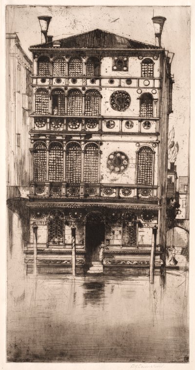 Palazzo Dario, Venedig av David Young Cameron