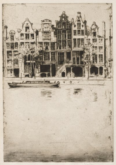Åminnelse av Amsterdam av David Young Cameron