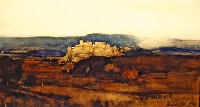 Stirling Castle (akvarell på papper) av David Young Cameron