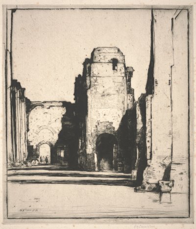 Tepidarium (torrnål) av David Young Cameron