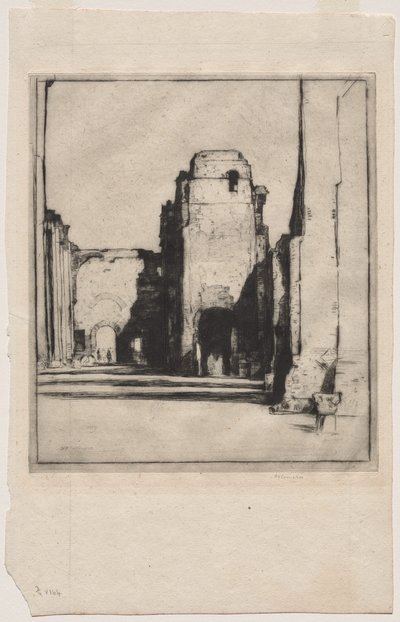 Tepidarium, Caracalla-baden av David Young Cameron