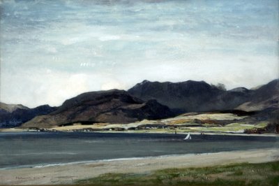 The Hills of Ardgower av David Young Cameron