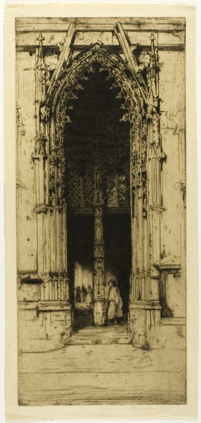 Norra verandan, Harfleur av David Young Cameron