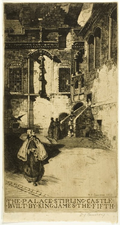 Palatset, Stirling Castle av David Young Cameron