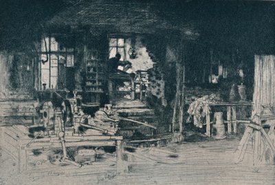 Verkstaden, Stirling, 1905. av David Young Cameron