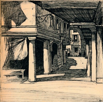 Venetian Street, 1900 av David Young Cameron
