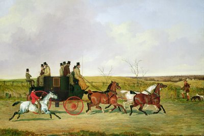 Häst och vagn av David of York Dalby