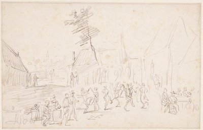 Ett bondbröllop av David Teniers the Younger