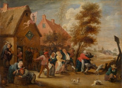 Country Fair av David the Younger Teniers