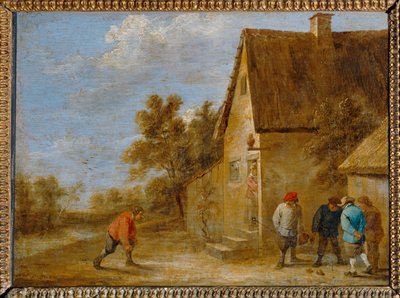 Boulespelare ... av David the Younger Teniers
