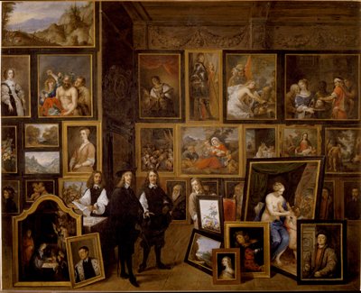 Ärkehertig Leopold Wilhelms konstsamling i Bryssel (Målning av David Teniers the Younger
