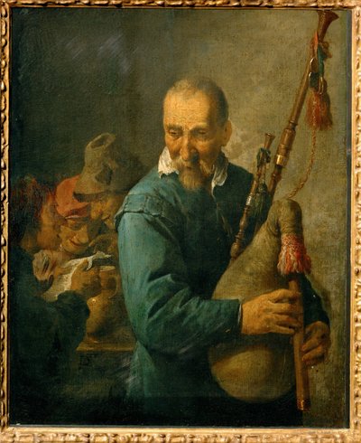 Säckpiparen... av David the Younger Teniers