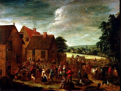 Byns firande av David Teniers the Younger
