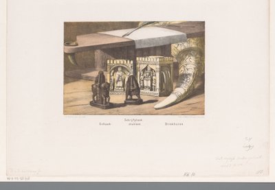 Schackpjäser, skrivtavla och dryckeshorn, 800- och 900-tal 