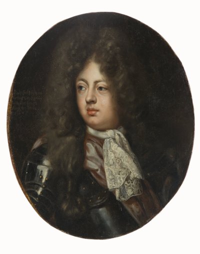Le prince Charles (Karl) Philippe de Brunswick Lunebourg - Porträtt av Charles Philipp (1669-1690), Prince of Brunswick-Lueneburg, av Krafft, David, von (1655-1724). Olja på duk. Mått: 69,5x57 cm. Nationalmuseum Stockholm av David von Krafft