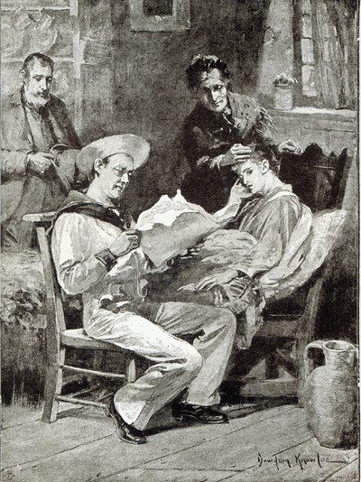 Byhjälten, från "Leisure Hour", 1891 av Davidson Knowles