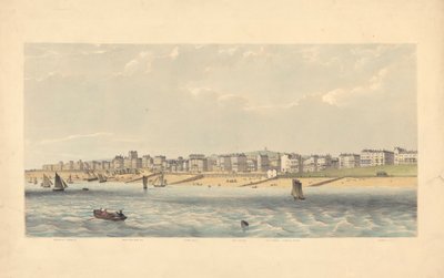 Brunswick Terrace, Bellevue Mansion, Rådhuset, Albion, Old Steine, Chapel Royal, German Place av Day and Co.
