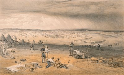 3:e divisionens läger den 9 juli 1855. av Day and Son