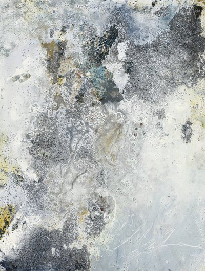 Abstrakt patina-struktur av Deb Chaney