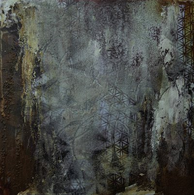 Geometrisk grunge-textur av Deb Chaney