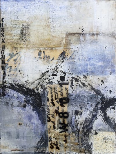 Strukturerade abstrakta lager av Deb Chaney