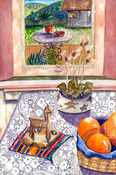 Orange Still av Deborah Eve Alastra