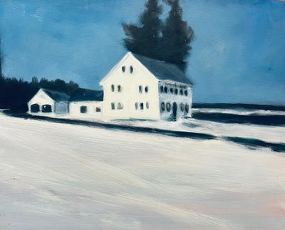 Charm Of The Past, 2000 (olja på pannå) av Deborah Stevenson