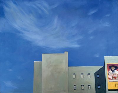 Seattle Billboard, 2000 (målning) av Deborah Stevenson