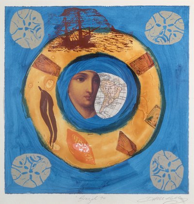 Brasilien 1994 (screenprint) av Deirdre Kelly