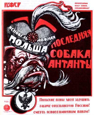 Polen - Ententens sista hund, 1920 av Deni