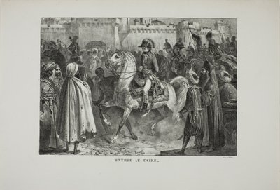Eintritt in Kairo von Denis-Auguste-Marie Raffet
