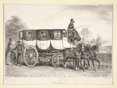 Omnibus av Denis-Auguste-Marie Raffet
